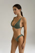 AIRRA Awaroa Bikini Top Olive